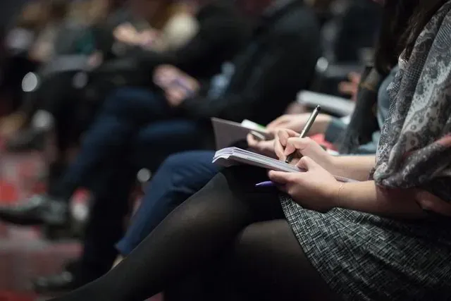 A therapist planning their online presence